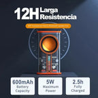 ALTAVOZ PARLANTE INALÁMBRICO TRANSPARENTE K07 – Bluetooth 5.0 + Luces Sincronizadas + Micrófono + Diseño Único