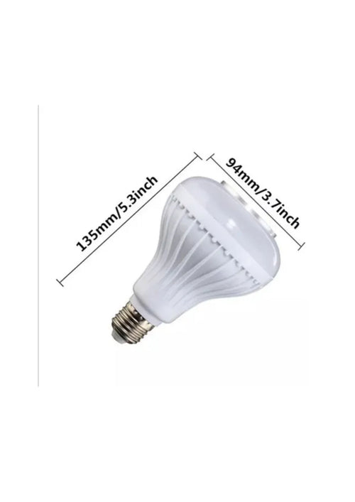 Bombillo LED Parlante Bluetooth RGB con Control Remoto – Luz y Música en Uno