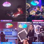 LUZ DE NUBE LED INTELIGENTE DuoCo StripX – 24 pulgadas | App + Música + Voz | La Nube Más Genial de Tu Habitación