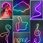 Tira de Neón LED Flexible RGB-IC 5 Metros – Luz Decorativa Inteligente 5V