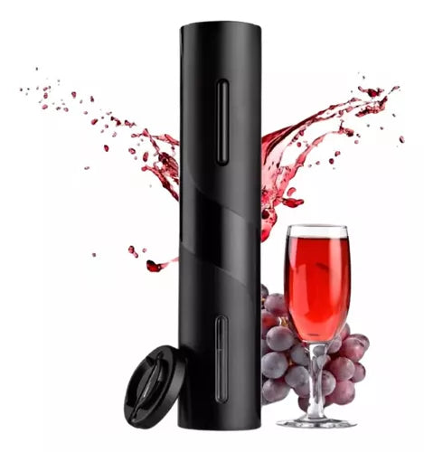 Sacacorchos Eléctrico 4 en 1 | Abridor de Vino + Tapón al Vacío + Vertedor + Cortacápsulas