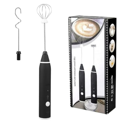 Mini Batidor Eléctrico Portátil USB – Espumador de Leche y Mezclador Multifuncional