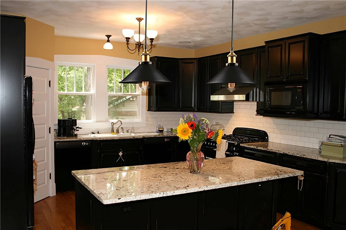 LÁMPARA DE TECHO RETRO INDUSTRIAL ANIU - Edición Premium (25cm) - Incluye Bombillo + Garantía 90 días