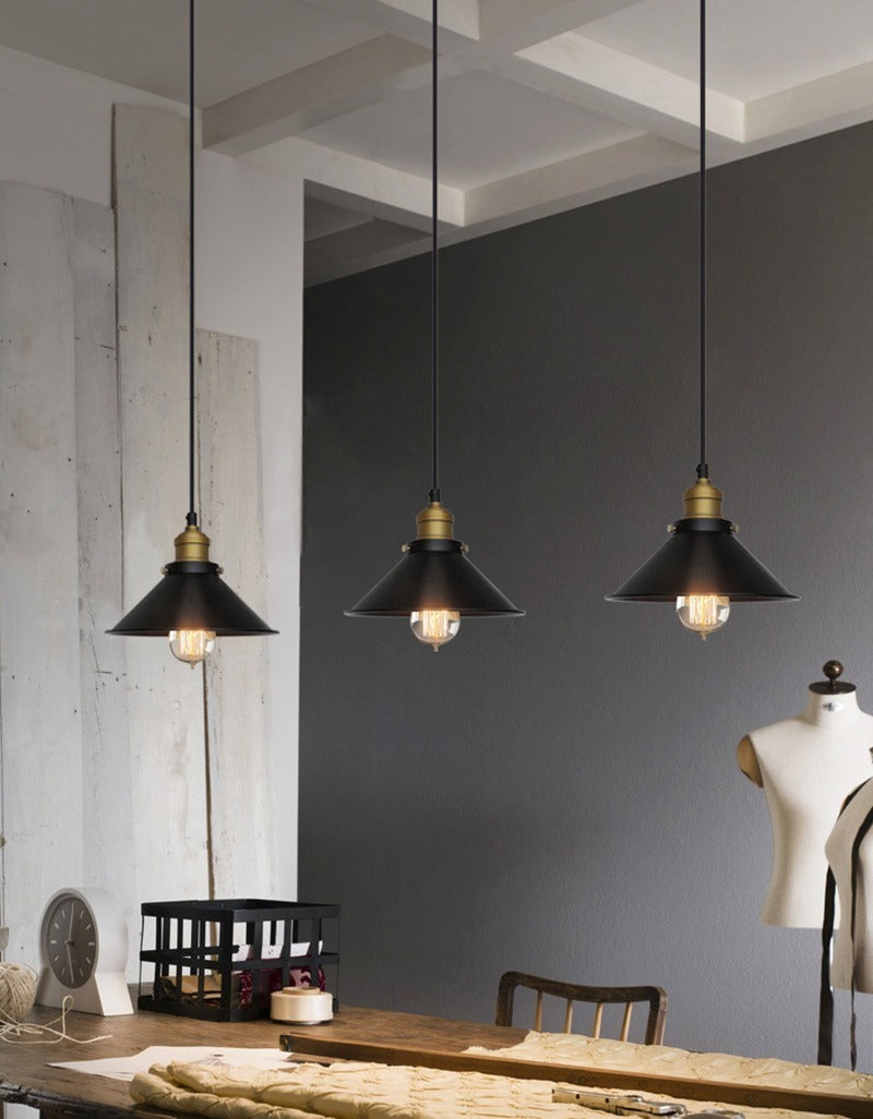 3 Lamparas Vintage Retro Decoración - Edición Premium (25cm) - Incluye Bombillos + Garantía 90 días