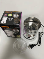 Molinillo Eléctrico de Granos en Acero Inoxidable 200W – Alta Potencia y Diseño Compacto