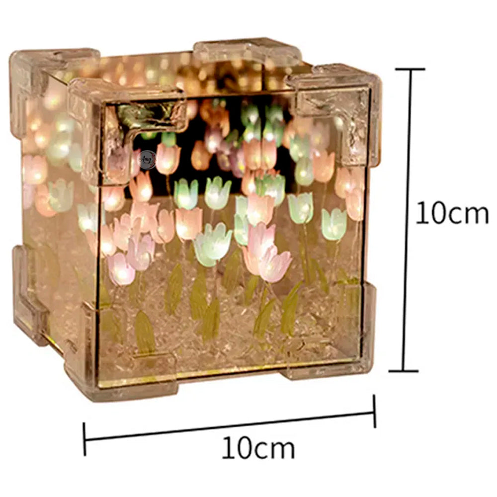 LAMPARA DE TULIPANES INFINITOS ARMABLE