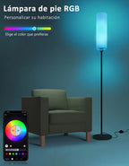Lámpara de Pie Moderna RGB Minimalista Inteligente
