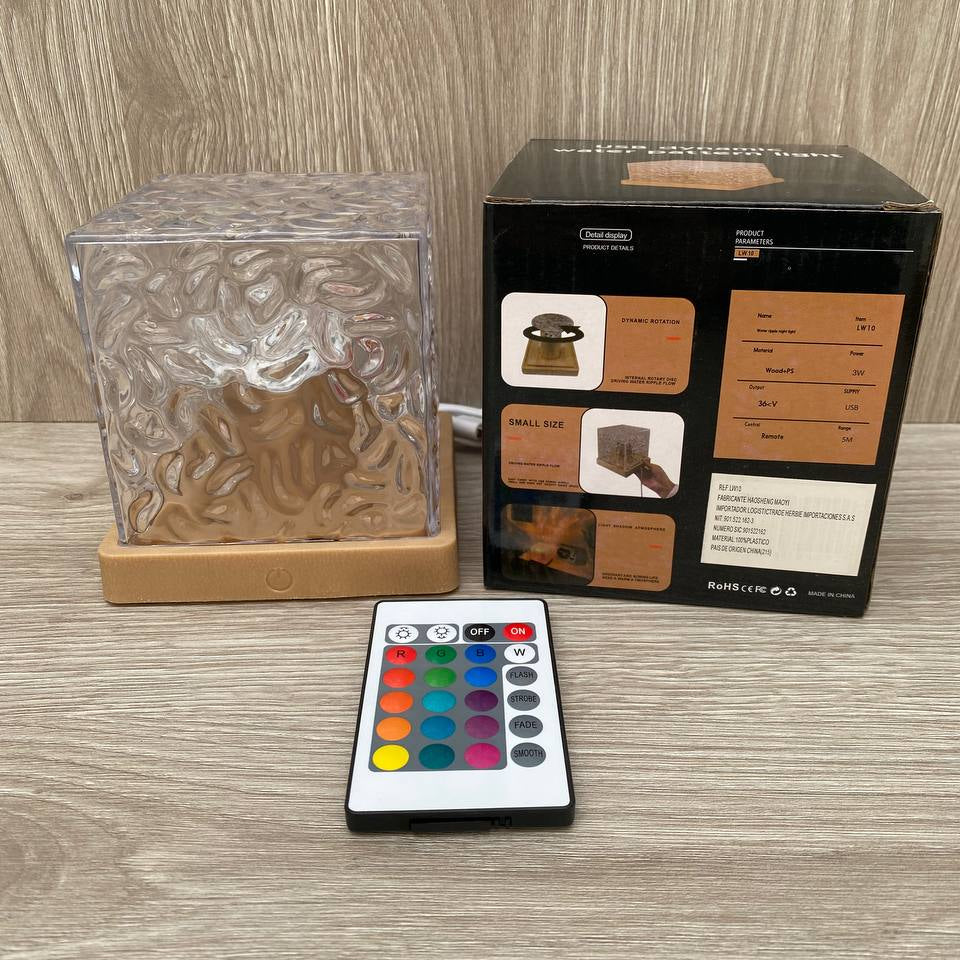 Proyector LED Aurora Boreal Multicolor con Control Remoto | Luz Ambiental Relajante