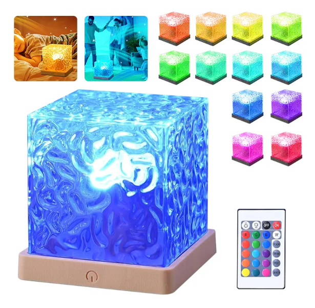 Proyector LED Aurora Boreal Multicolor con Control Remoto | Luz Ambiental Relajante