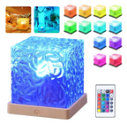 Proyector LED Aurora Boreal Multicolor con Control Remoto | Luz Ambiental Relajante