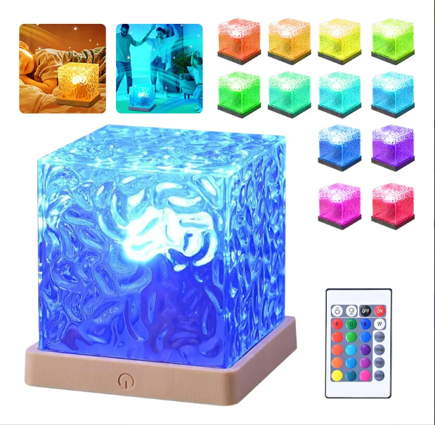 Proyector LED Aurora Boreal Multicolor con Control Remoto | Luz Ambiental Relajante