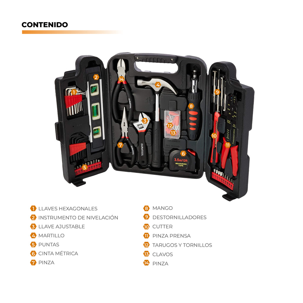 Herramientas Manuales 129 Piezas