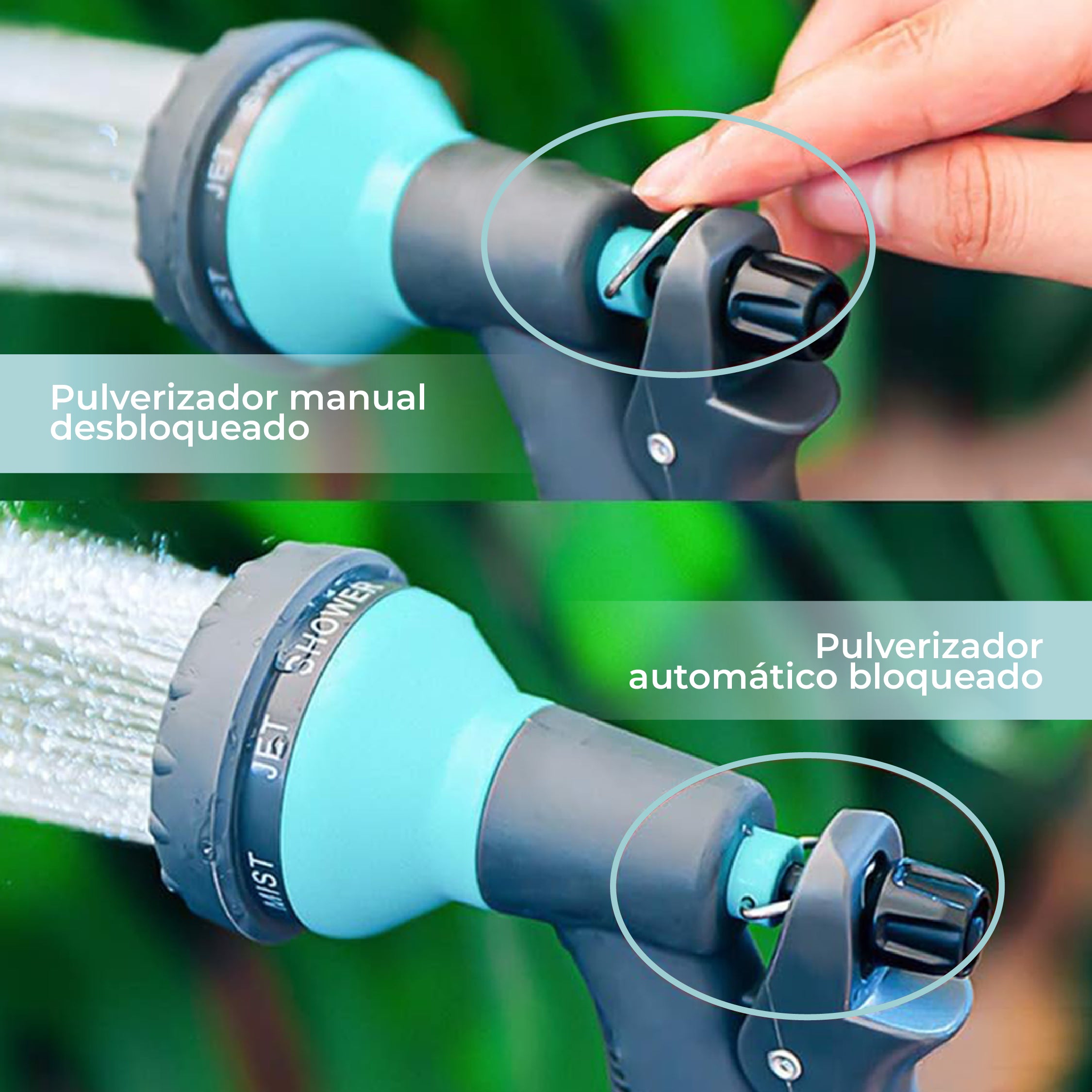 Carrete Retráctil para Manguera de Jardín Atikus – Práctico, resistente y funcional