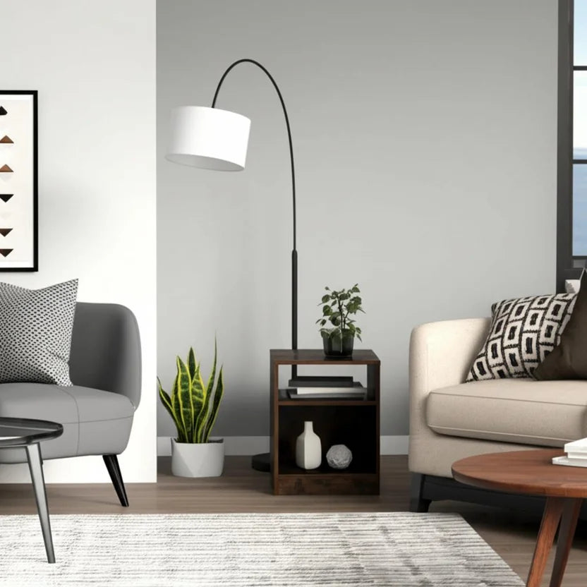 Lámpara De Pie Arqueada Para Sala De Estar