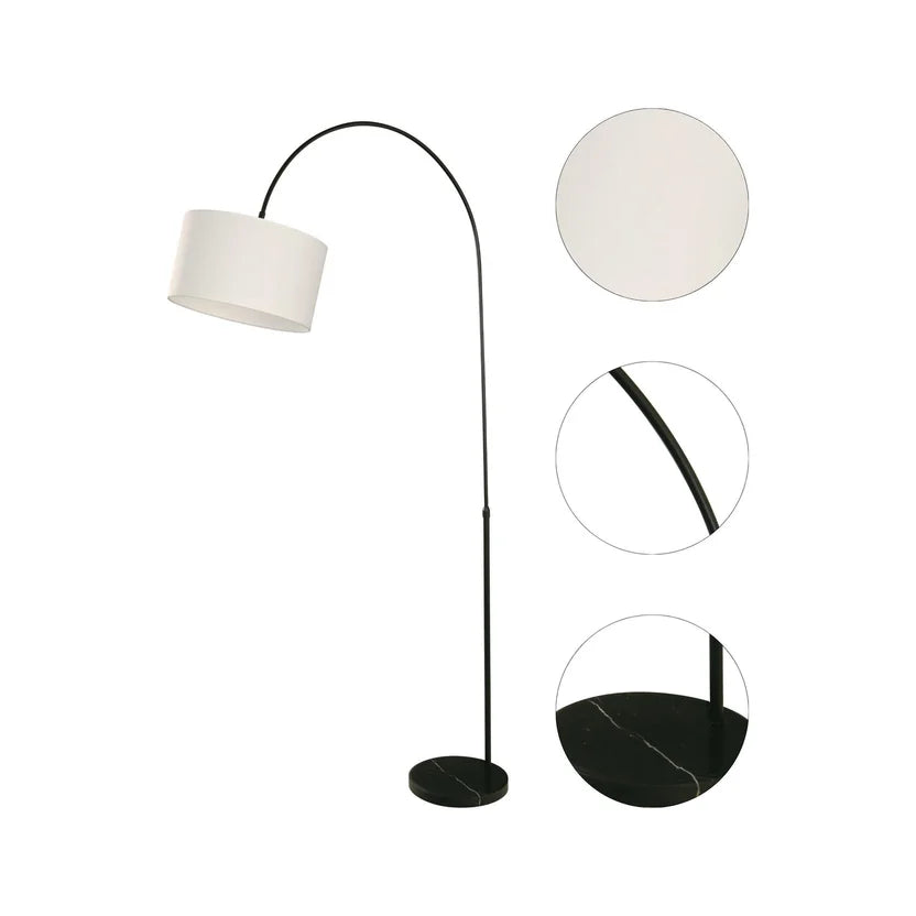 Lámpara De Pie Arqueada Para Sala De Estar