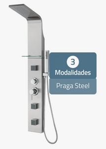 Torre de Ducha Hidromasaje Praga Monomando – Lujo y bienestar en tu baño
