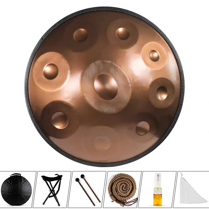 HandPan de Acero Nitrurado – El Instrumento Que Transforma Tu Mente y Tu Espacio