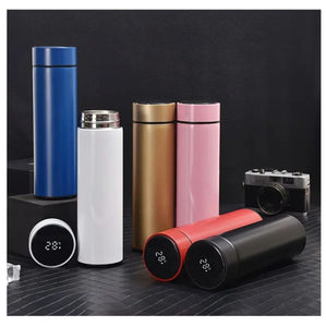 Botella Inteligente con Pantalla LED – Acero Inoxidable 304 | 500 ml