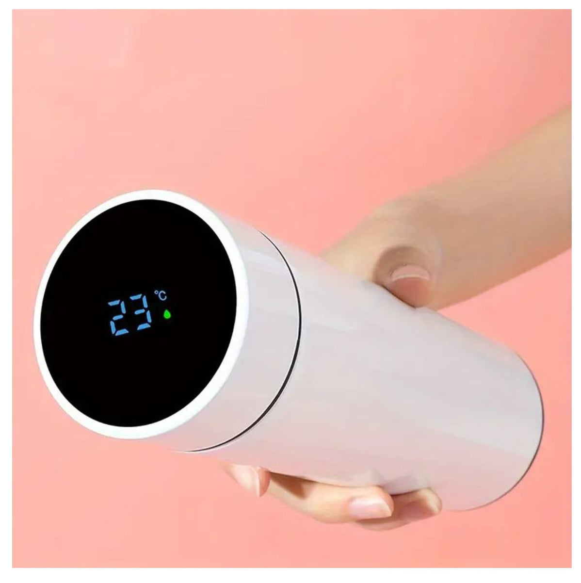 Botella Inteligente con Pantalla LED – Acero Inoxidable 304 | 500 ml