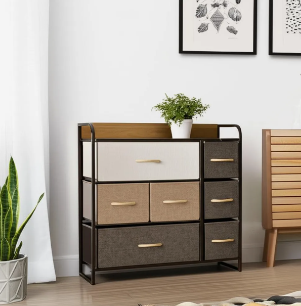 Mueble Buró Organizador Metálico 7 Cajones – Diseño Moderno y Alta Resistencia