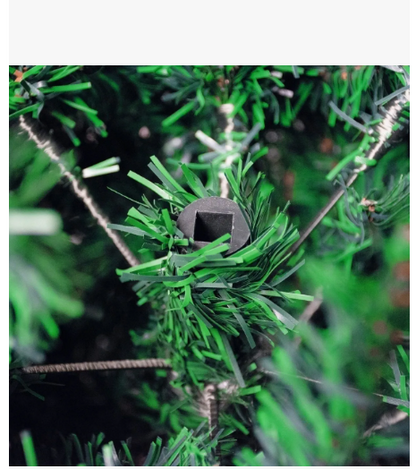 Árbol de Navidad Nevado 1.60 m | 489 Ramas | Pino Artificial Premium