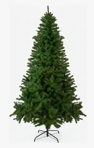 Árbol de Navidad Verde Tipo Pino 2.4 m | 1200 Ramas | Jardimex