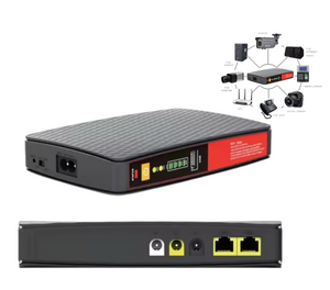 MINI UPS DC 8000mAh para Router, Módem y Cámaras – Respaldo hasta 5 horas | Multivoltaje + PoE + USB