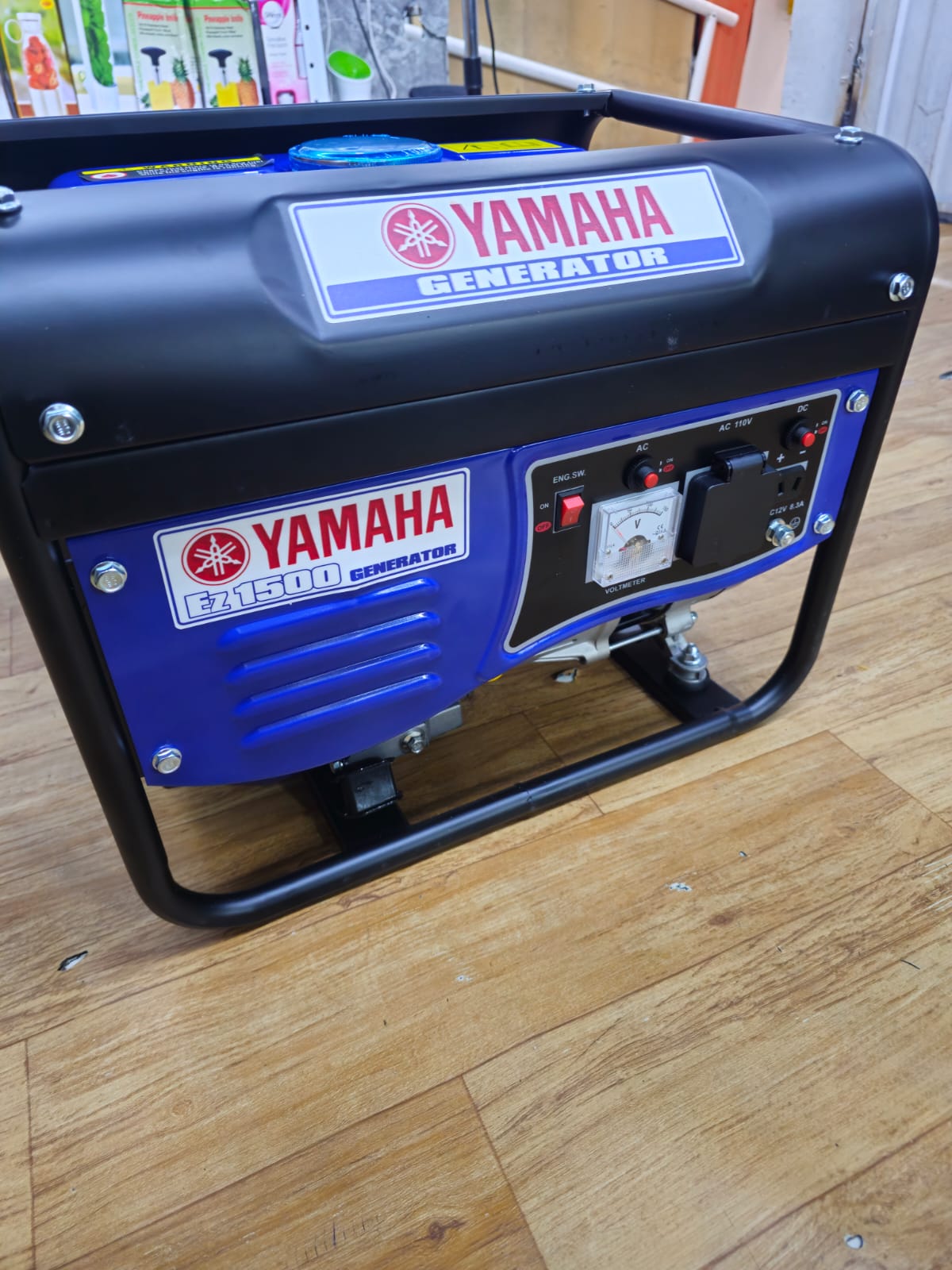 GENERADOR ELÉCTRICO 1500W – 1000W Continuos | Motor 4 Tiempos | 5L de Combustible | Arranque Manu