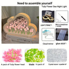 LAMPARA NUBE TULIPANES