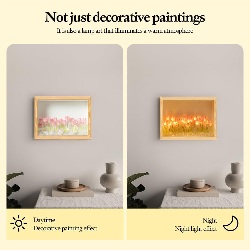 Cuadro Portarretrato Decorativo De Tulip