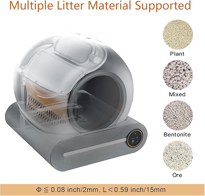 Arenero Automático para Gatos Uso Diario