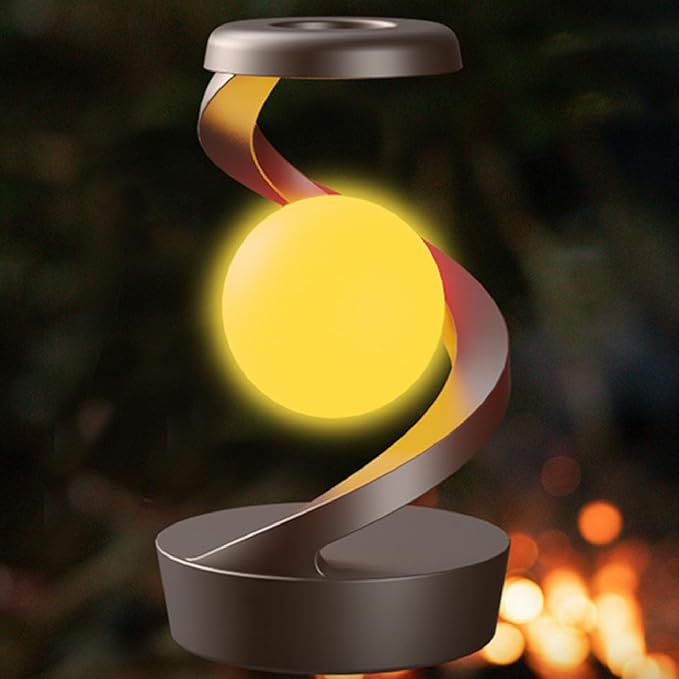 LÁMPARA DE MESA LEVITANTE 3D CON CARGA INALÁMBRICA