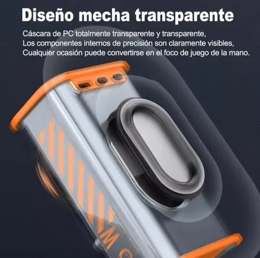 ALTAVOZ PARLANTE INALÁMBRICO TRANSPARENTE K07 – Bluetooth 5.0 + Luces Sincronizadas + Micrófono + Diseño Único