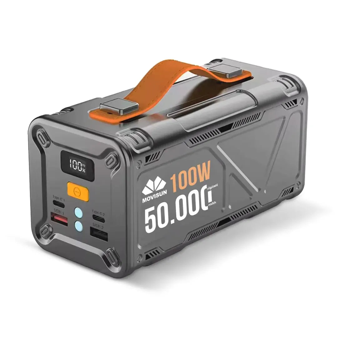Power Bank Movisun 50,000mAh Rocket P55 – Energía extrema cuando más la necesitas