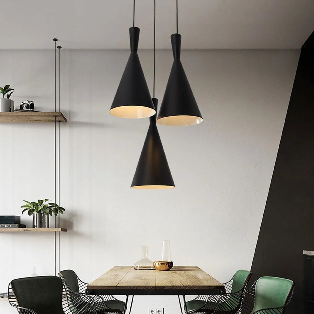 Lámpara Colgante de Techo Vintage Cónico Atikus – Estilo industrial y elegancia en un solo diseño