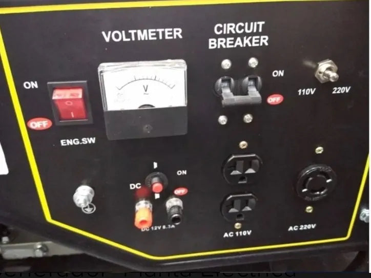 GENERADOR ELÉCTRICO 1500W – 1000W Continuos | Motor 4 Tiempos | 5L de Combustible | Arranque Manu