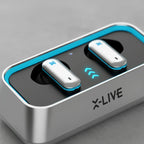 AUDÍFONOS INALÁMBRICOS X-LIVE B1 – Carga Solar + Sonido Envolvente