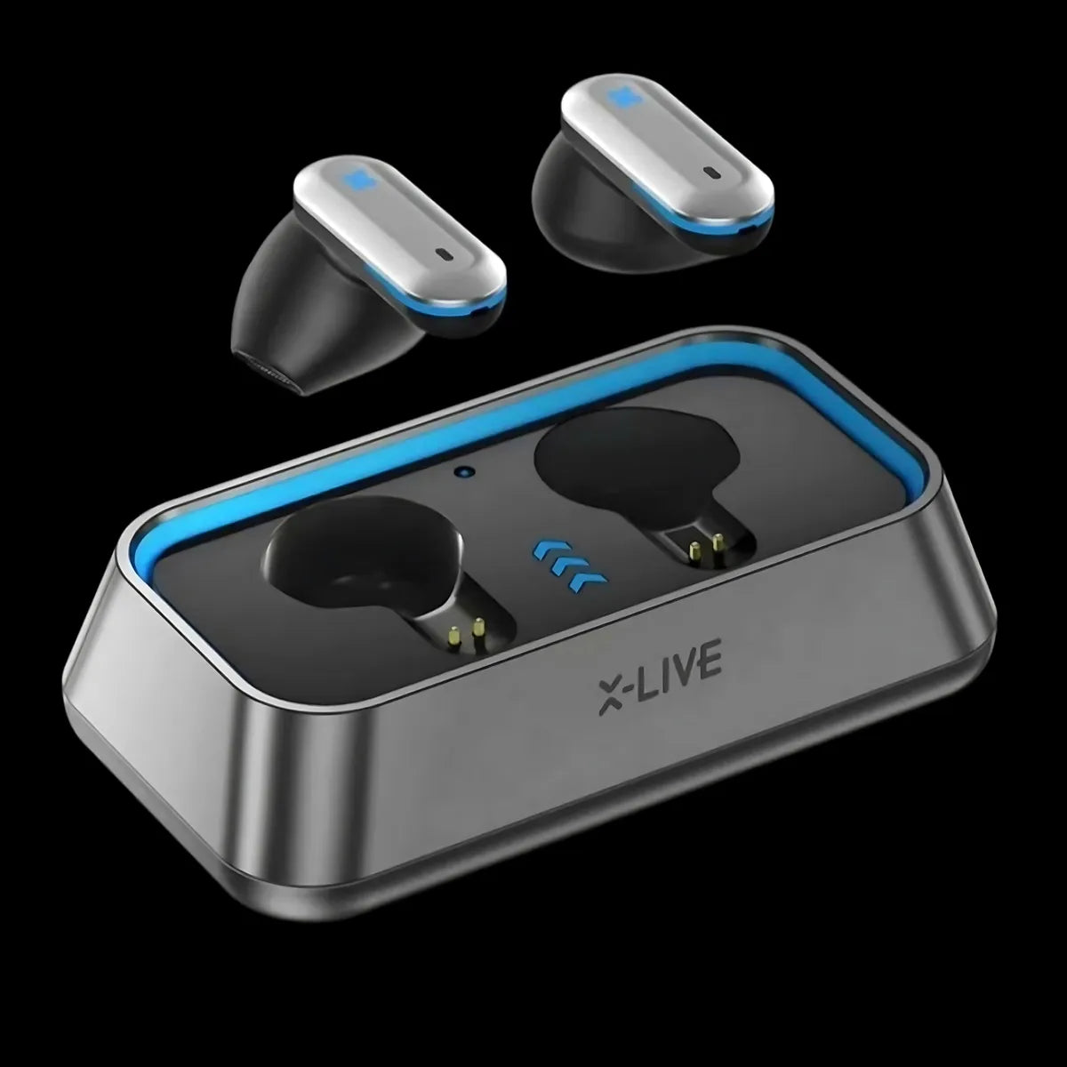 AUDÍFONOS INALÁMBRICOS X-LIVE B1 – Carga Solar + Sonido Envolvente