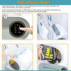 Arenero Automático para Gatos Uso Diario