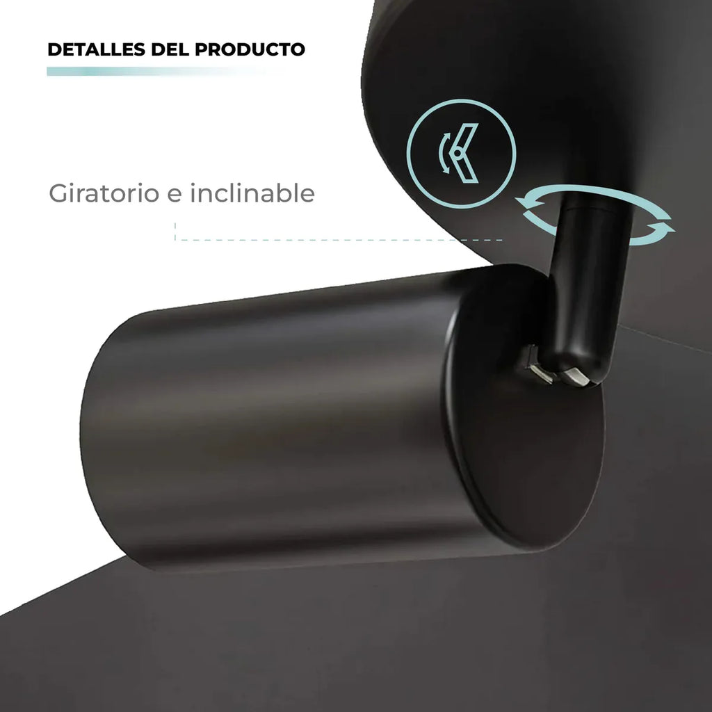 Lampara Tipo Spot Redondo Gu10 X 3 Unid