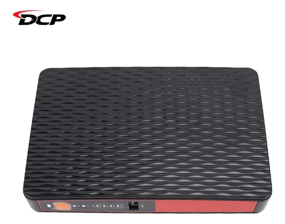 MINI UPS DC 8000mAh para Router, Módem y Cámaras – Respaldo hasta 5 horas | Multivoltaje + PoE + USB