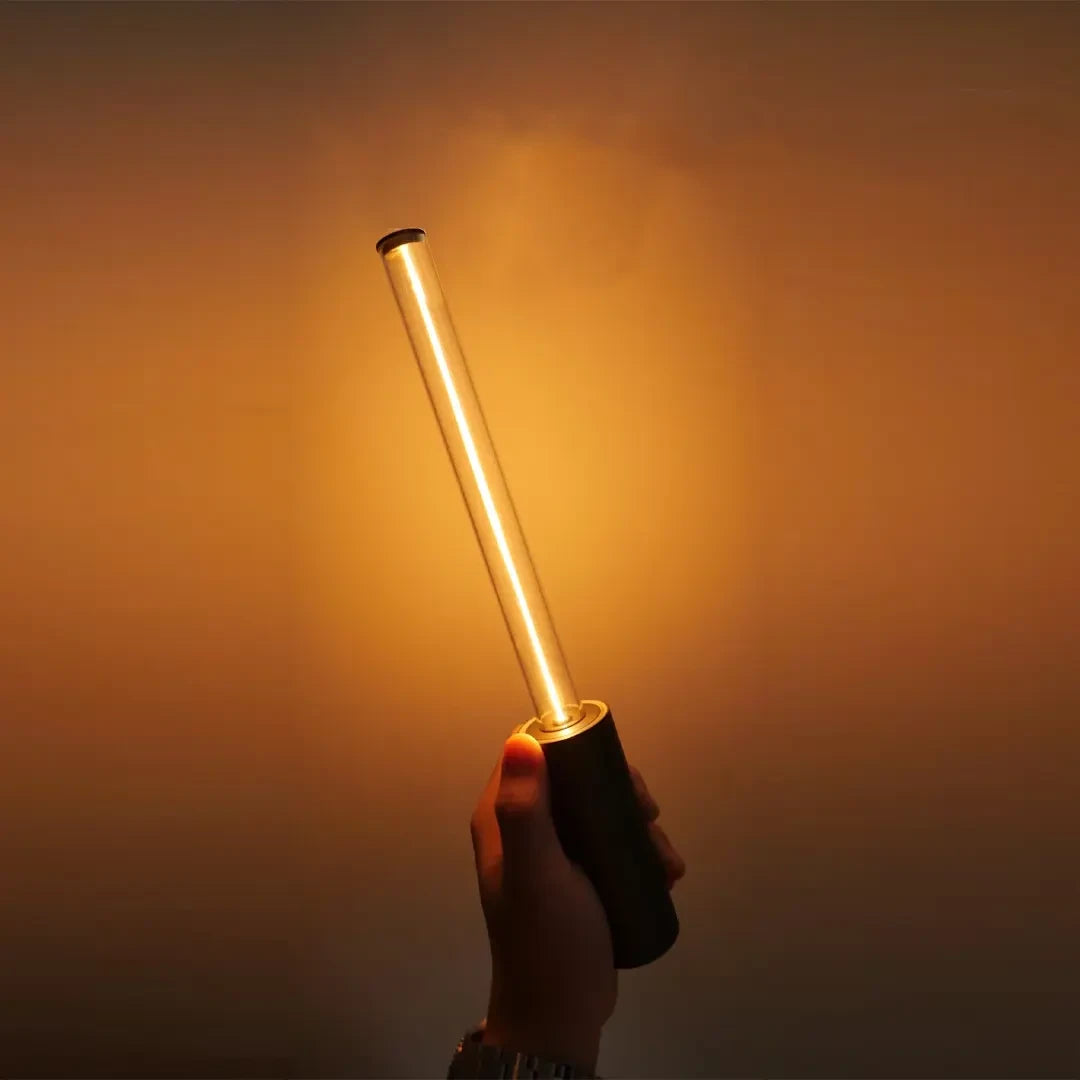 LÁMPARA DE MESA LED RECARGABLE – Luz Regulable + USB + Portátil | Diseño Moderno para Leer, Viajar o Ambientar