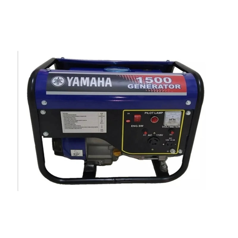 GENERADOR ELÉCTRICO 1500W – 1000W Continuos | Motor 4 Tiempos | 5L de Combustible | Arranque Manu