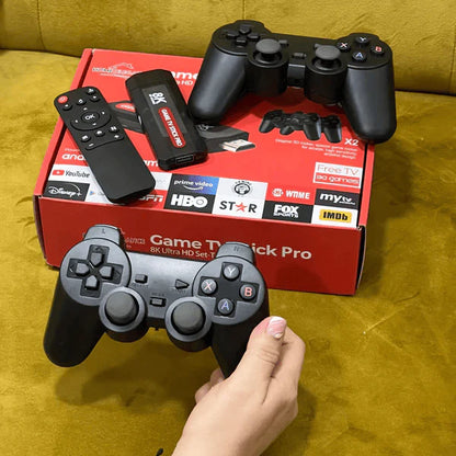 Consola Retro 10.000+ Juegos | Android 10 + HDMI + 2 Controles Inalámbricos
