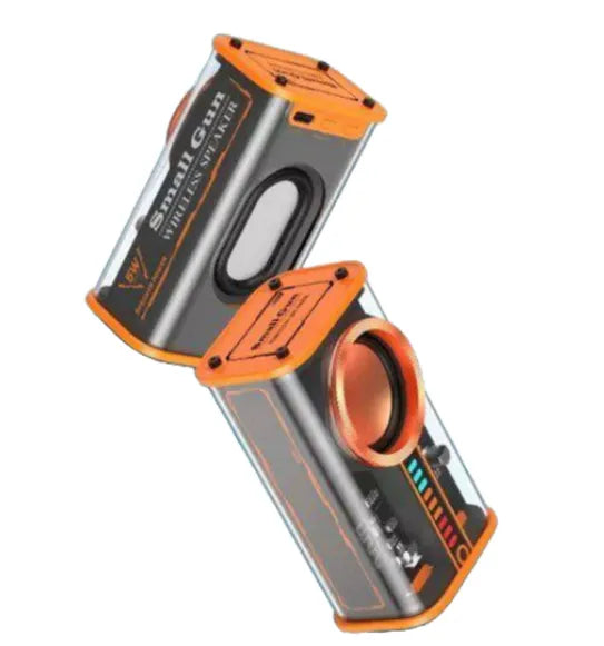 ALTAVOZ PARLANTE INALÁMBRICO TRANSPARENTE K07 – Bluetooth 5.0 + Luces Sincronizadas + Micrófono + Diseño Único