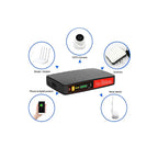 MINI UPS DC 8000mAh para Router, Módem y Cámaras – Respaldo hasta 5 horas | Multivoltaje + PoE + USB